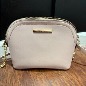 Steve Madden Blush Crossbody Bag with Gold Chain